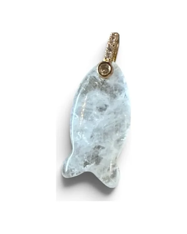 Clear Quartz Fish