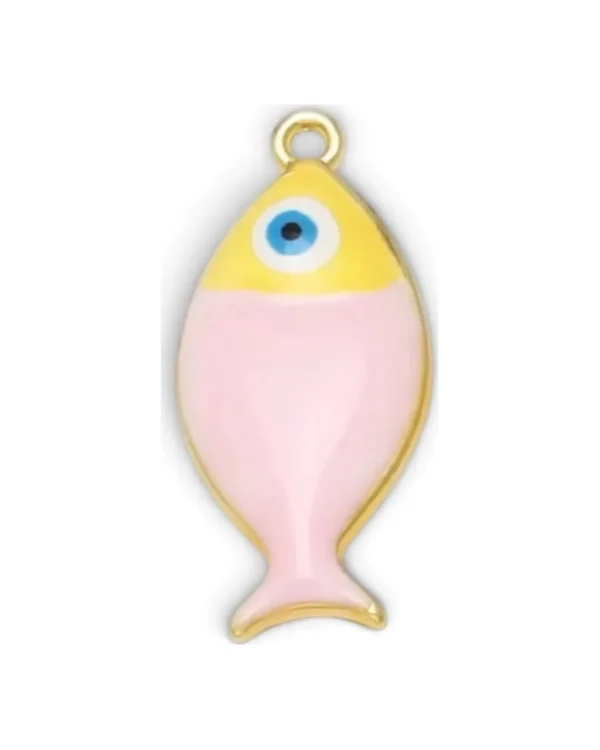 Blush Enamel Fish