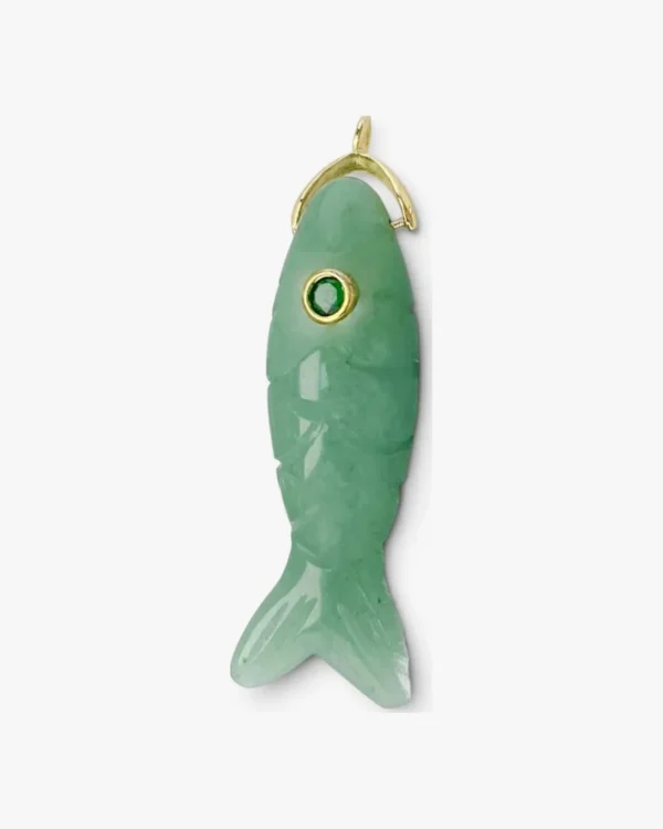Sage Fish Charm