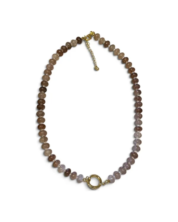 Mocha Rondelle Strand